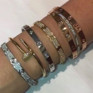 Bling Love  Screw Bracelets